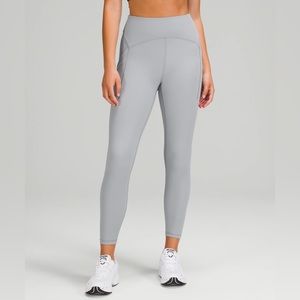 Lululemon Power Thru High-Rise Tight 25” in Power Grey